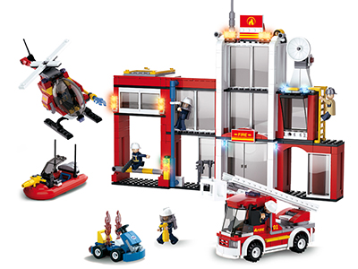 M38-B0631 Sluban Brandweerkazerne