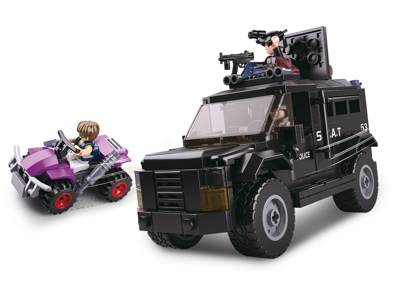 M38-B0653 Sluban Armored Riot Police Van