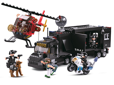 M38-B0659 Sluban Mobiel Controle Centrum van de ME