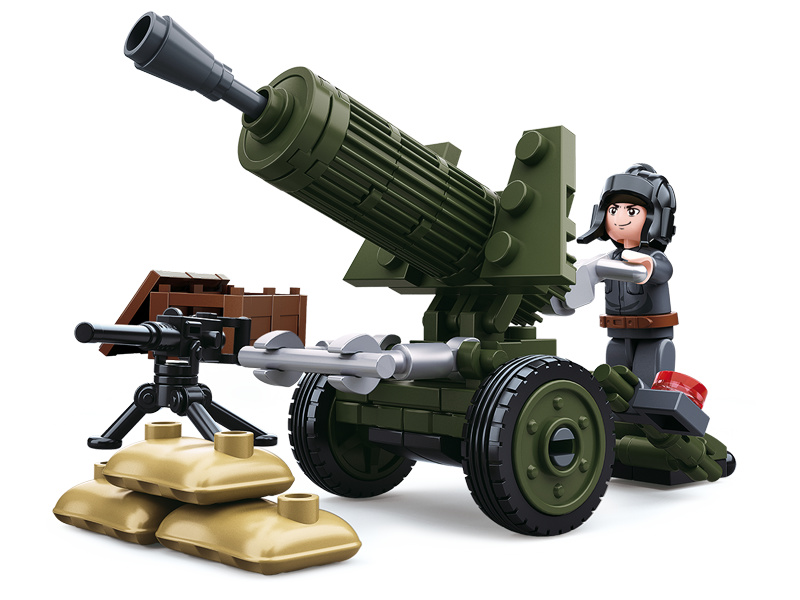 Lego Sluban Army : quartier général (M38-B7100)