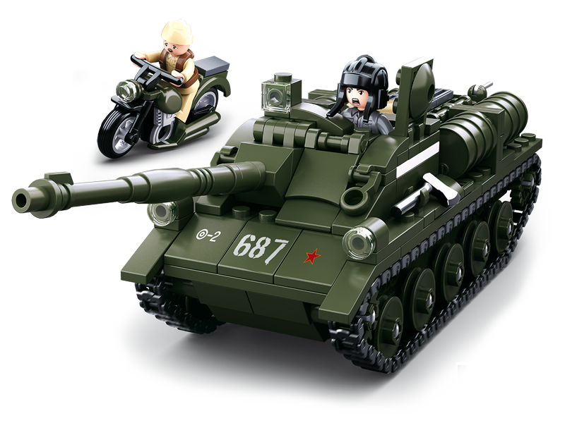 Sluban Small German Tank M38-B0691
