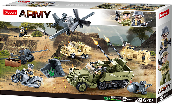 Sluban WWII Brick Battle Sets - Relive History in Your Hands