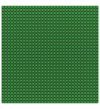 M38-B0833C Sluban Basisplaat 32 x 32 Groen