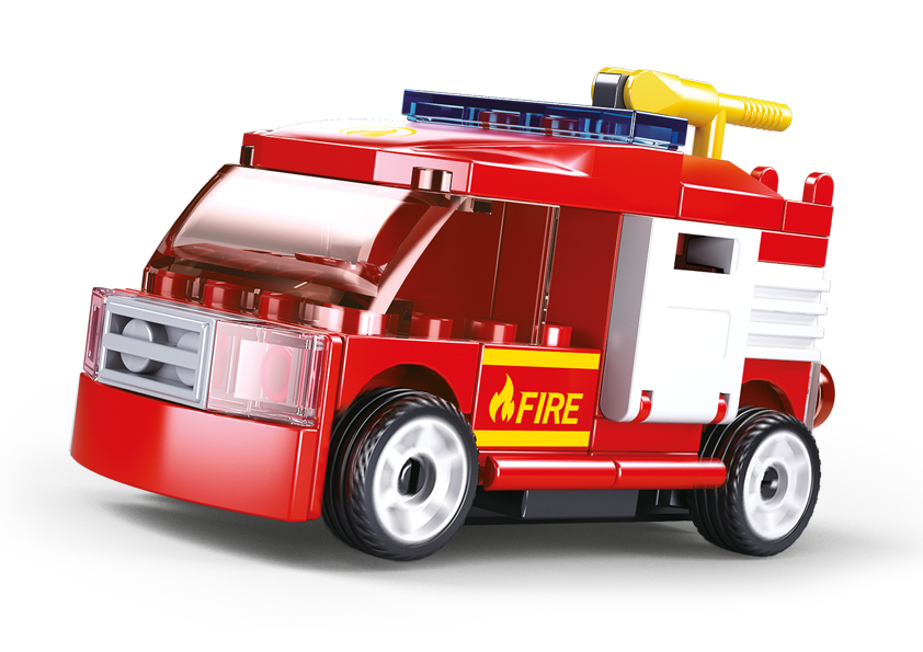M38-B0916G Camion de pompiers à rétrofriction Sluban