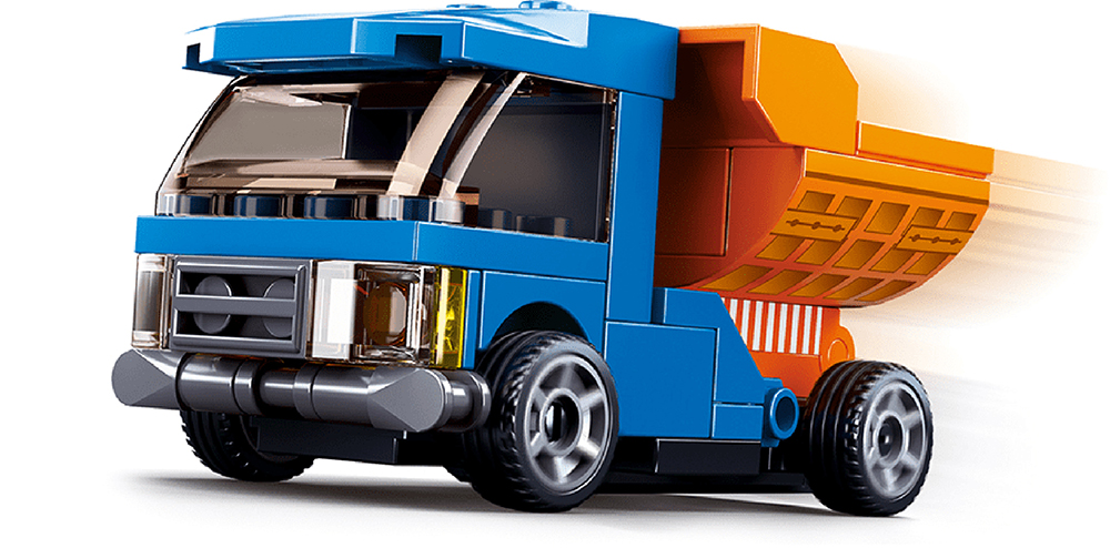 M38-B0933B Sluban Kiepwagen