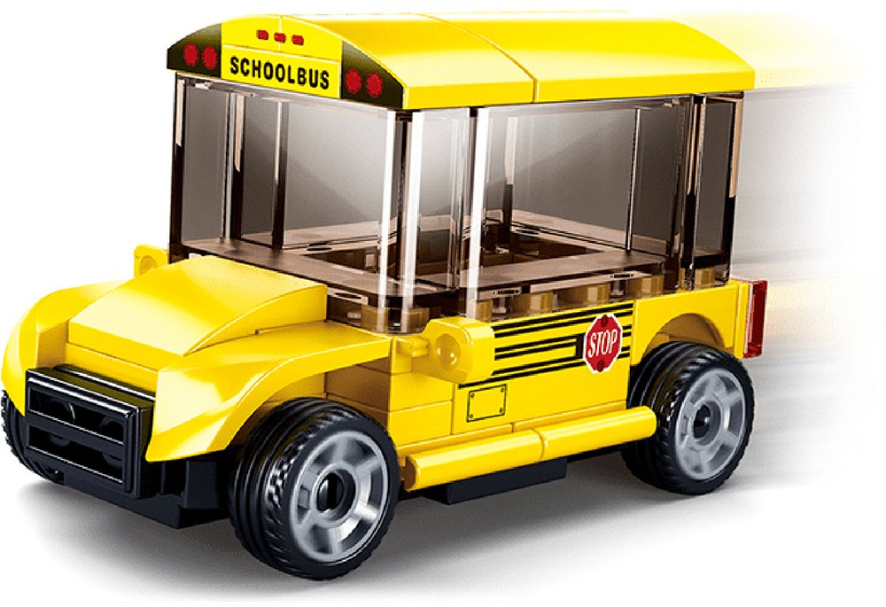 M38-B0933E Sluban Schoolbus