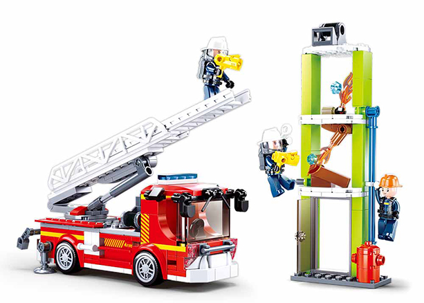 M38-B0966 Sluban Fire Ladder Practice