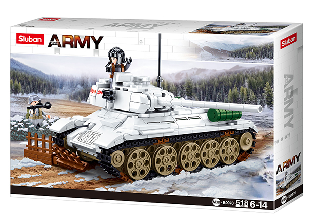 Sluban Army World War II Schwerer Panzer M38-B0979