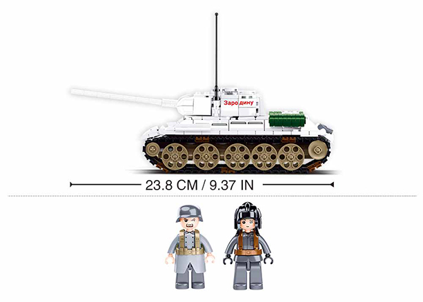 Sluban Sluban WWII - Small Italian Tank pas cher 