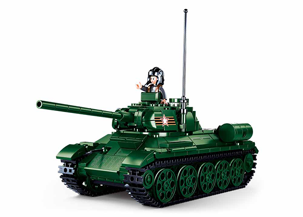 M38-B0982 Sluban Medium Tank Green