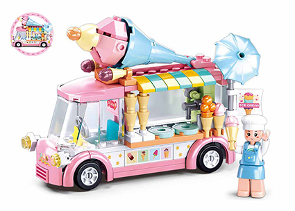 M38-B0993A Sluban - Icecream Car