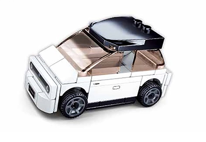 M38-B1067B Sluban - Pull-Back Electric Vehicle 2