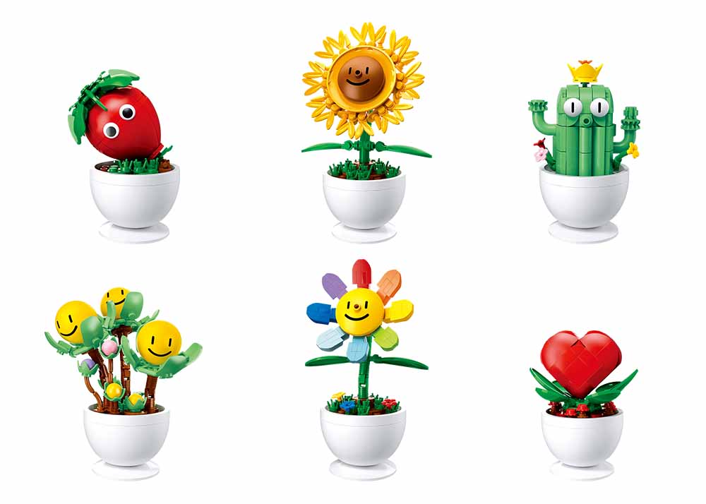 M38-B1073 Sluban - Potplanten Display 1