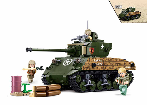 M38-B1110 Sluban - M4A3(76W) Middel Tank