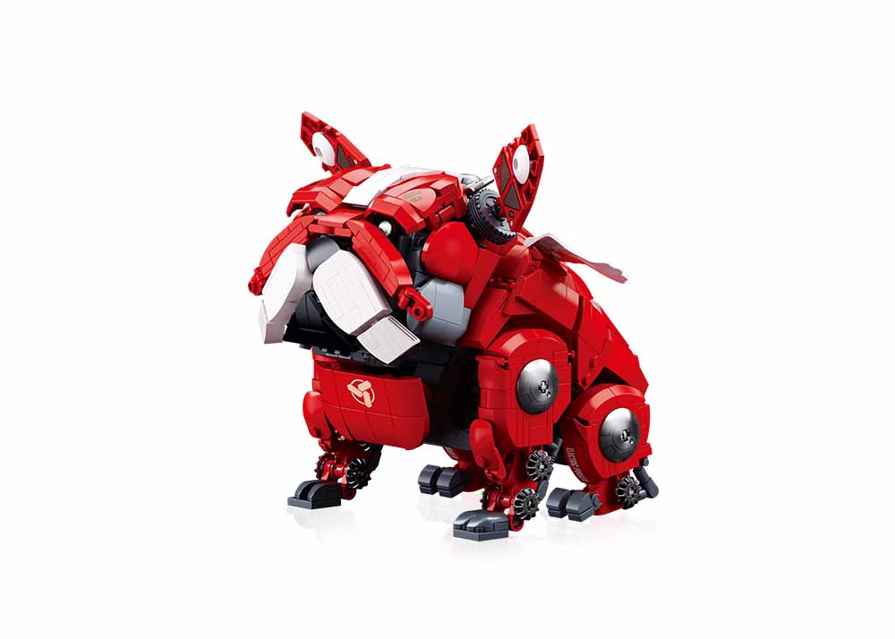 M38-B1112A Sluban - Mechanical Bulldog Red