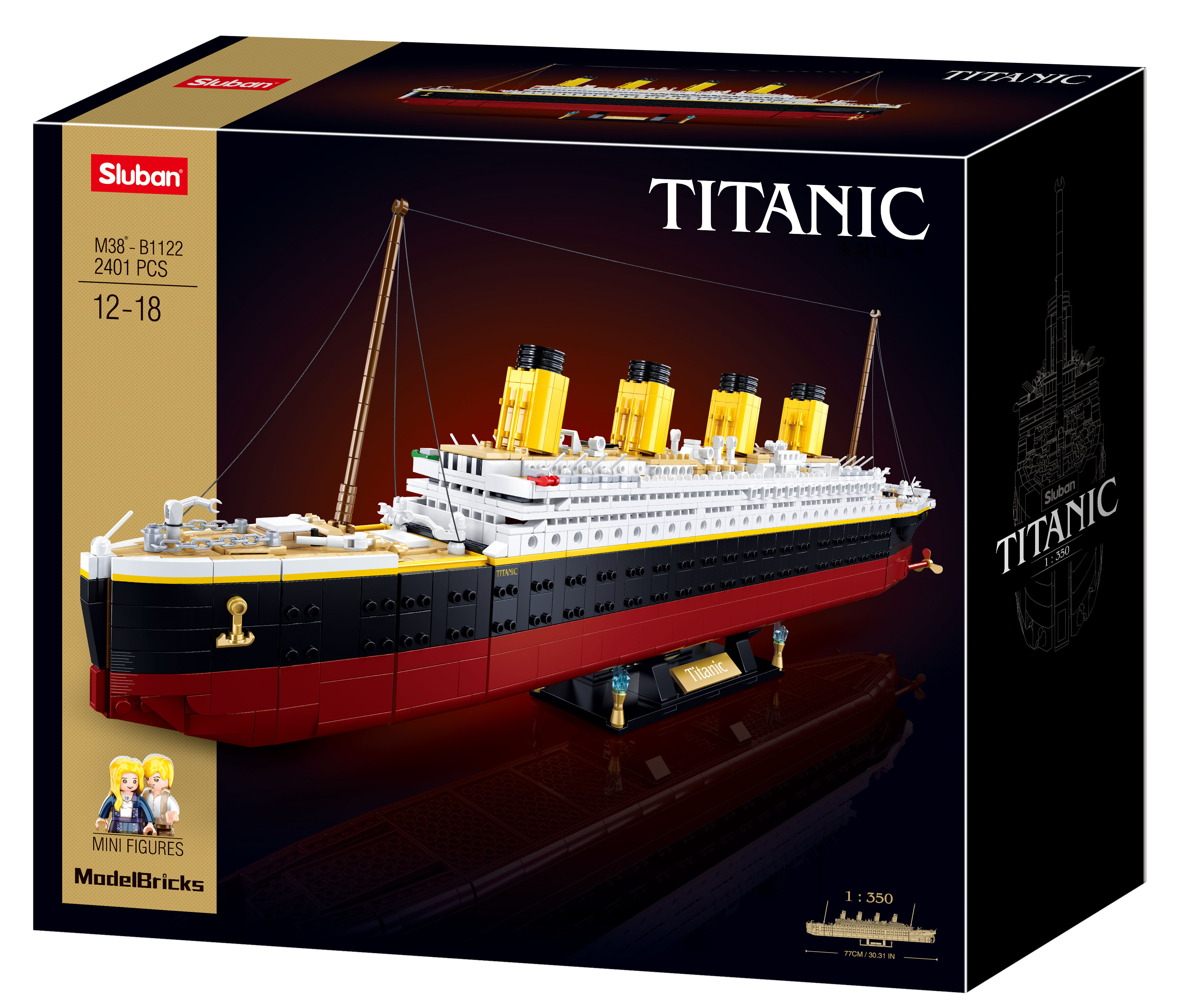 Sluban - Titanic Large M38-B1122 | Sluban consumenten website