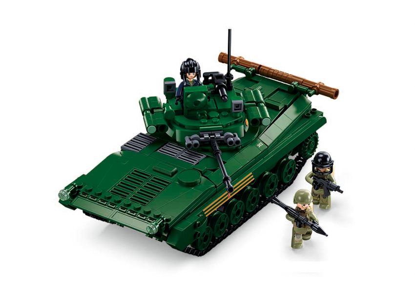 Tank Militaire Large M38-B0756 Sluban - Jeux / Jouets sur  -  Vêtements militaire et Equipements de Sé