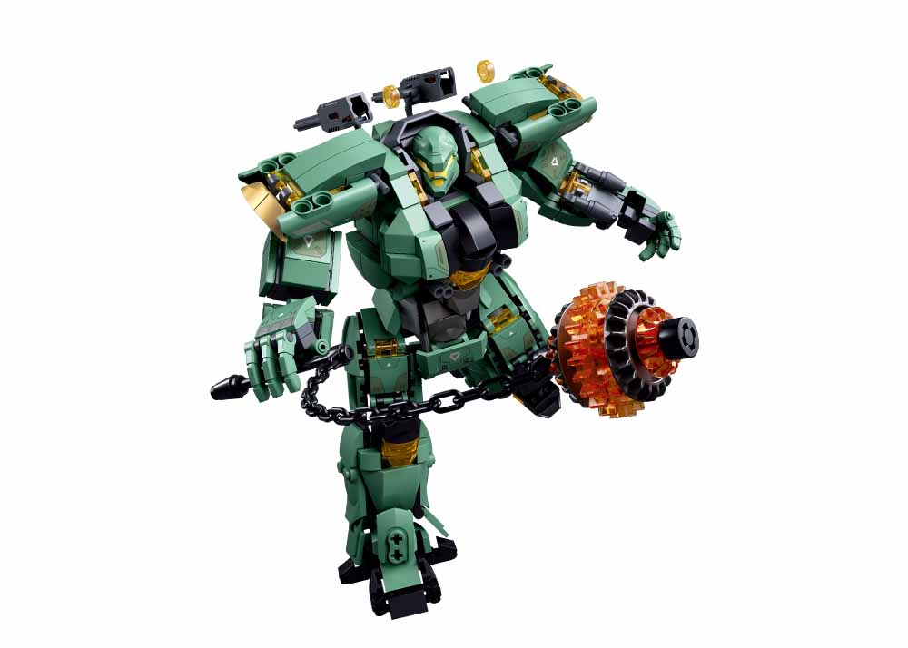 M38-B1153 P.R. Mecha vert/noir Sluban