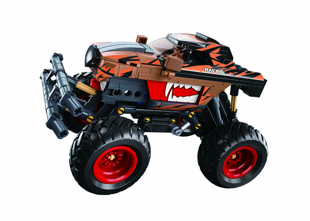 M38-B1160 Sluban - Bigfoot Oranje-Zwart Racing