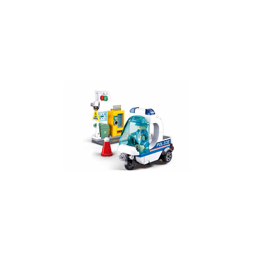 M38-B1217A Sluban - Metropolis Police - Alley Patrol (Pull back)
