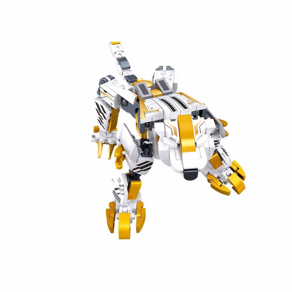 M38-B1276 Exosuit klassieker van bergen en zee tijger wit
