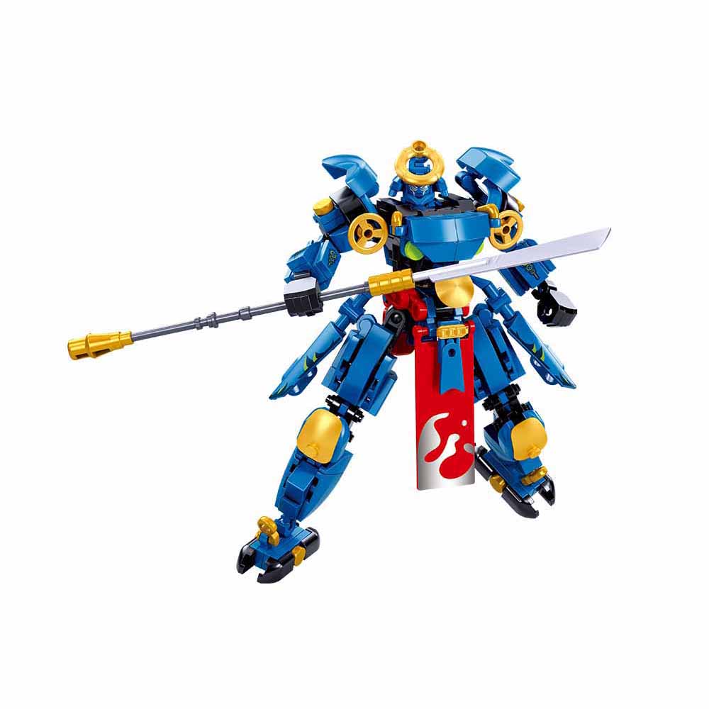 M38-B1312 Warriors blauwe samoerai